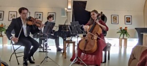 Het Van Gogh Trio speelt 'Love Triangle' in De Verbeelding, Zeewolde