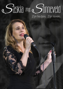 Poster Saskia Zingt Saskia zingt Sonneveld in De Verbeelding, vrijdag 12 september 2025