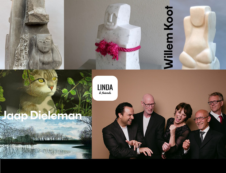 Willem Koot, Linda&Friends en Jaap Dieleman in De Verbeelding Zeewolde